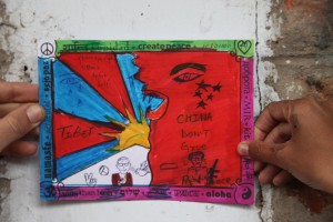 China TIbet Card Pic