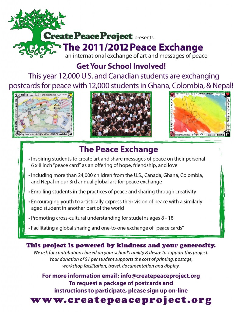 ThePeaceExchange flyer 2011-12
