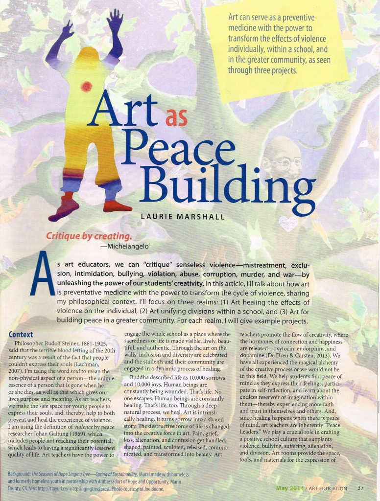 Art as Peacebuilding1